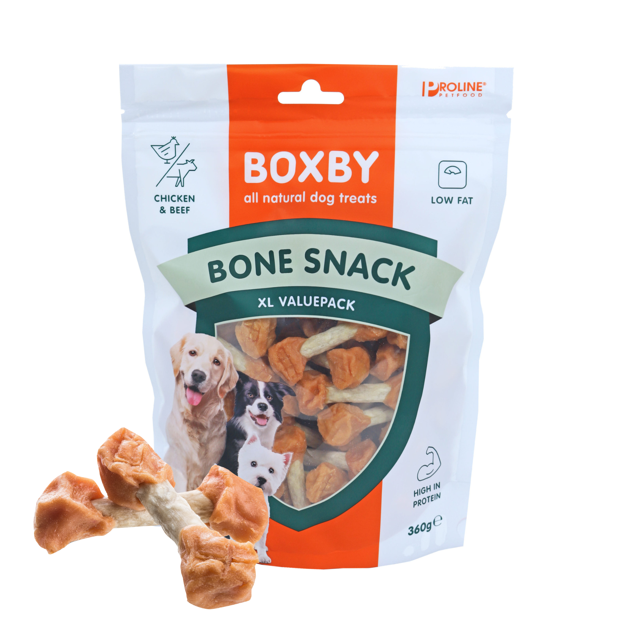 Boxby Bone Snack XL – 360 gram
