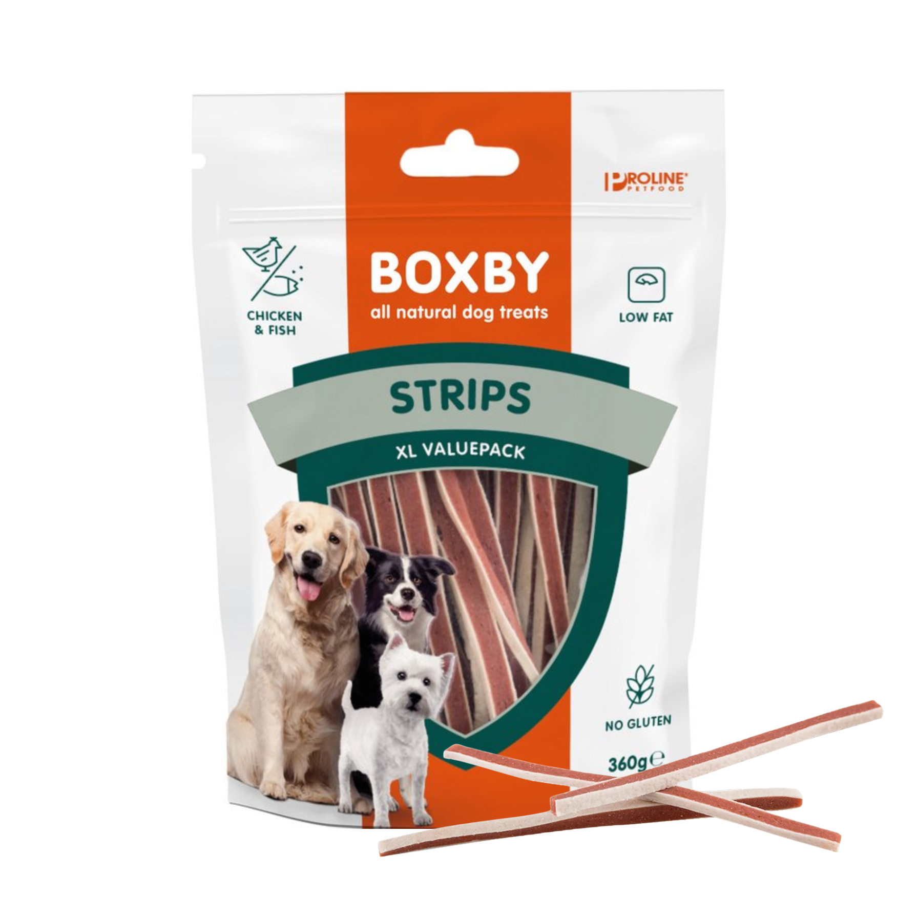 Boxby Strips XL – 360 gram