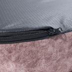 NapZZZ Cuddle Cave Eco Super Soft bruin onderkant – anti-slip bodem voor stevige grip en veilig gebruik op gladde vloeren