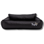 NapZZZ Honden Divan Nicole Lederlook - Zwart