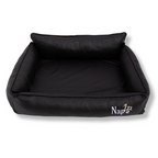 NapZZZ Honden Divan Nicole Lederlook - Zwart