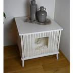 Hocker Kattenmand Home Style - Wit