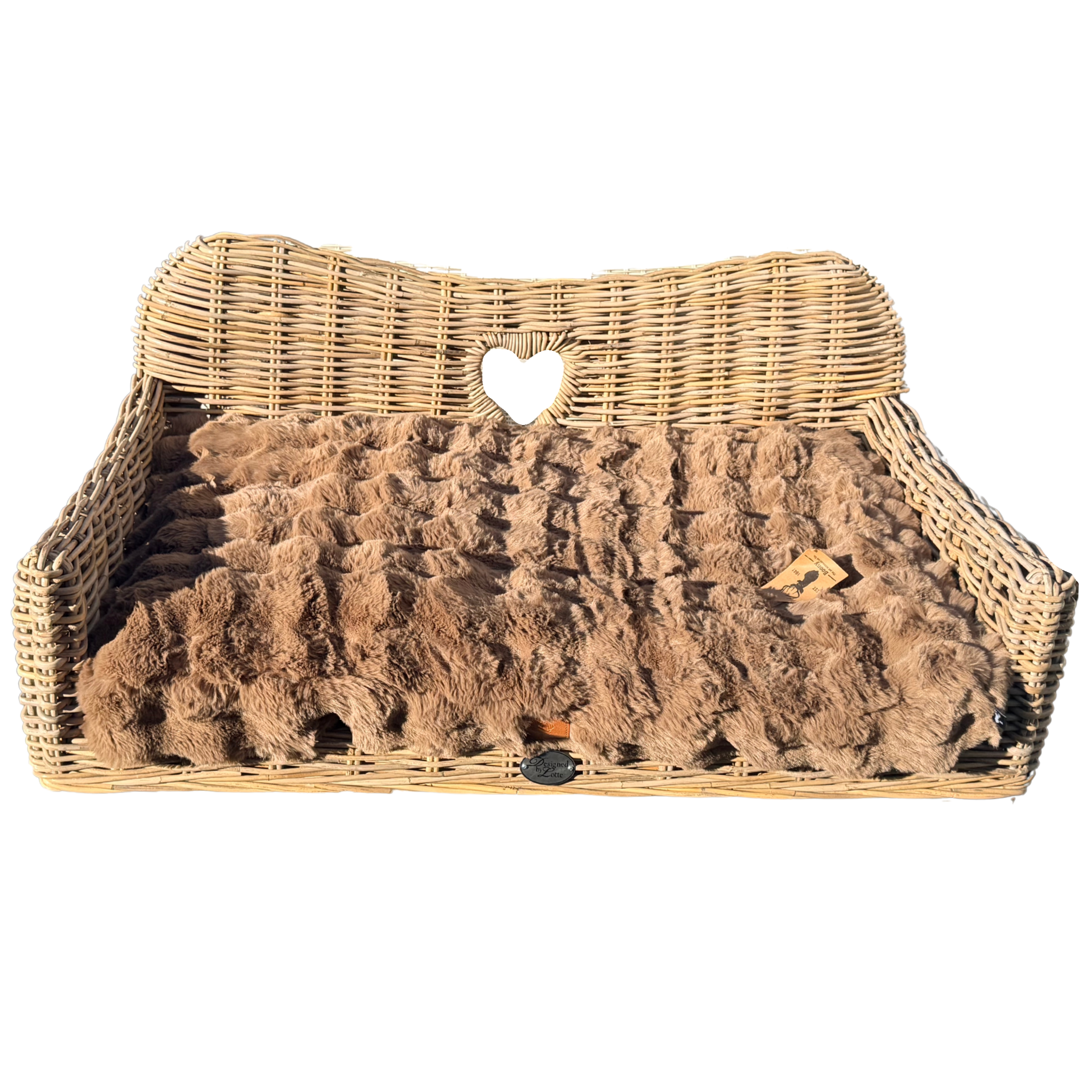 Napzzz rieten hondenmand 109cm